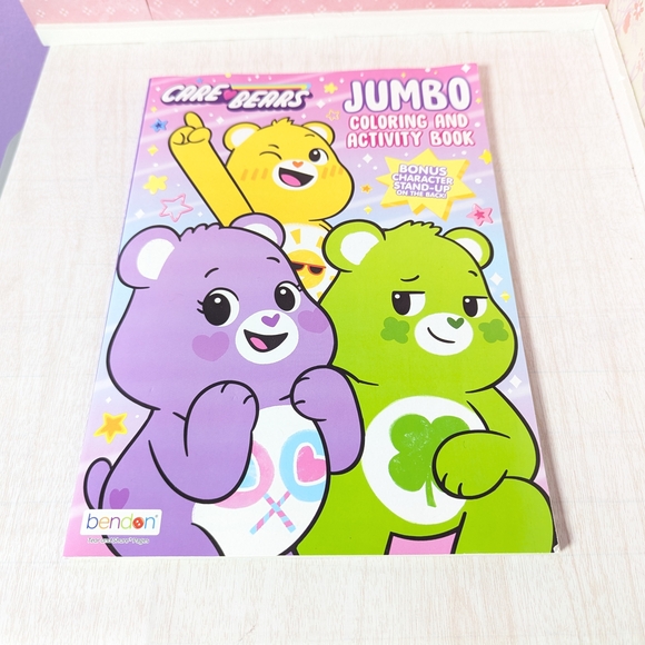 Care Bears | Other | Care Bears Jumbo Coloring And Activity Book | Poshmark